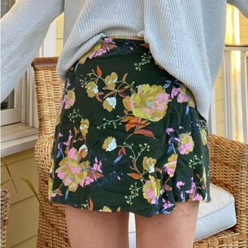 Anthropology wrap skirt